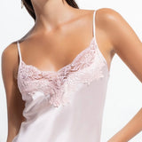 Silk and Lace Camisole - Pink Salt