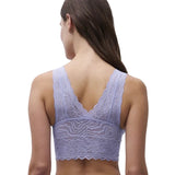 Floral Touch Padded Bralette - Thistle