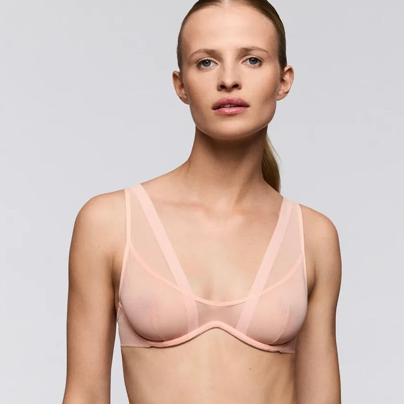Chalmers Flexi Wire Bra - Royal Peach