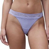 Floral Touch Tanga - Thistle