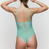 Amelia Bodysuit - Ocean Green