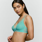 Amelia Bralette - Ocean Green