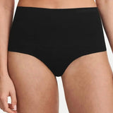 Smooth Comfort High Waist Shaping Thong - Black