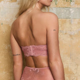 Astra Floral Lace Strapless Bra