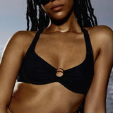 Lita Flexi-Wire Bikini Top - Black