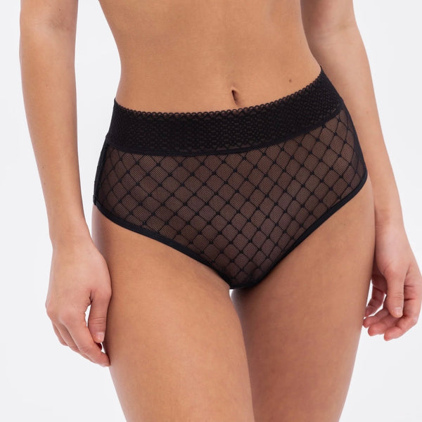 Cosmo High Waisted Brief - Black
