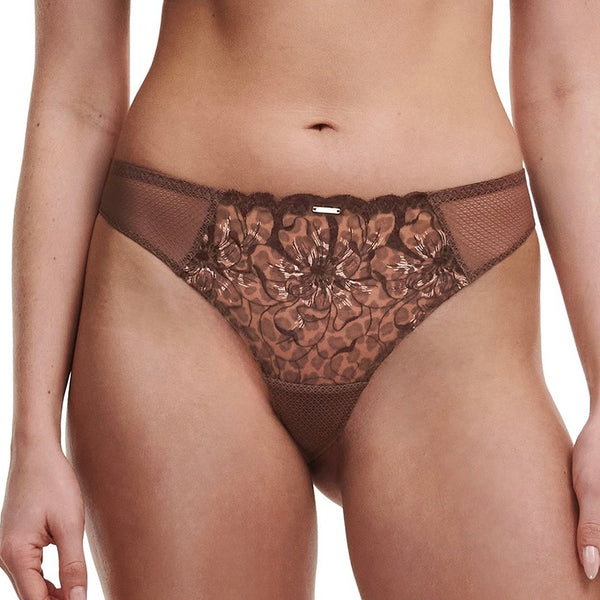 Fleurs Tanga - Leo Print