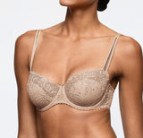 Jane Half Padded Lace Balcony Bra - Sand