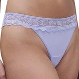 Floral Touch Tanga - Thistle