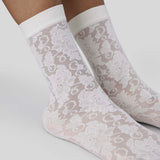 Lily Lace Socks - Ivory