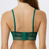 Bella Soft Cup Triangle Bra - Emerald