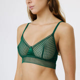 Bella Soft Cup Triangle Bra - Emerald