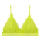 Gwen Padded Bralette - Lime