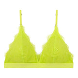 Gwen Padded Bralette - Lime