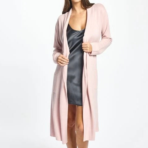 Cashmere Robe - Blush