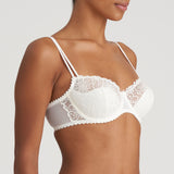 Jane Half Padded Lace Balcony Bra - Ivory