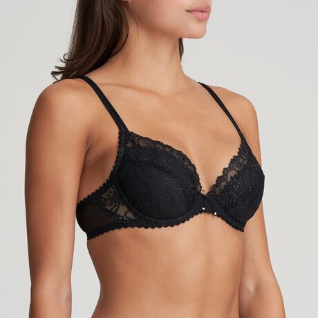 Jane Push Up Bra - Black