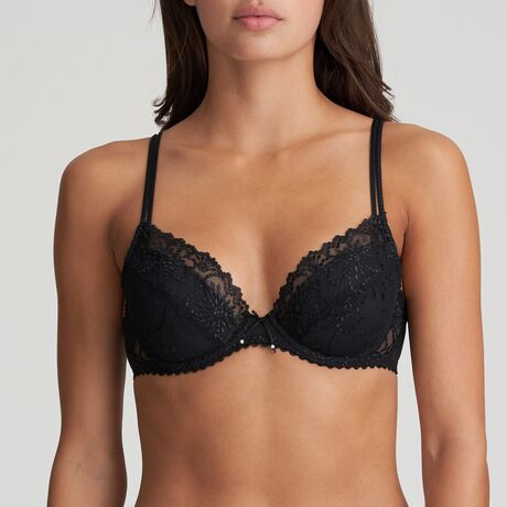 Jane Push Up Bra - Black