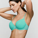 Amelia UW Push Up Bra - Ocean Green