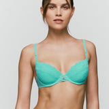 Amelia UW Push Up Bra - Ocean Green