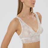 Zinnia Soft Plunge Bra - Ivory