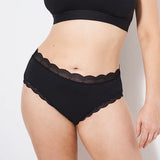 The High Rise Knicker - Black