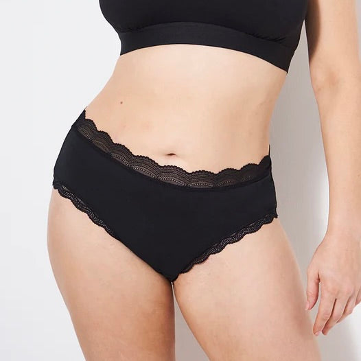 The High Rise Knicker - Black