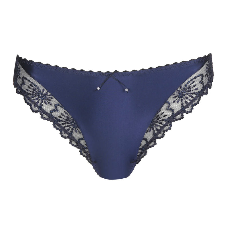 Jane Italian Brief - Velvet Blue