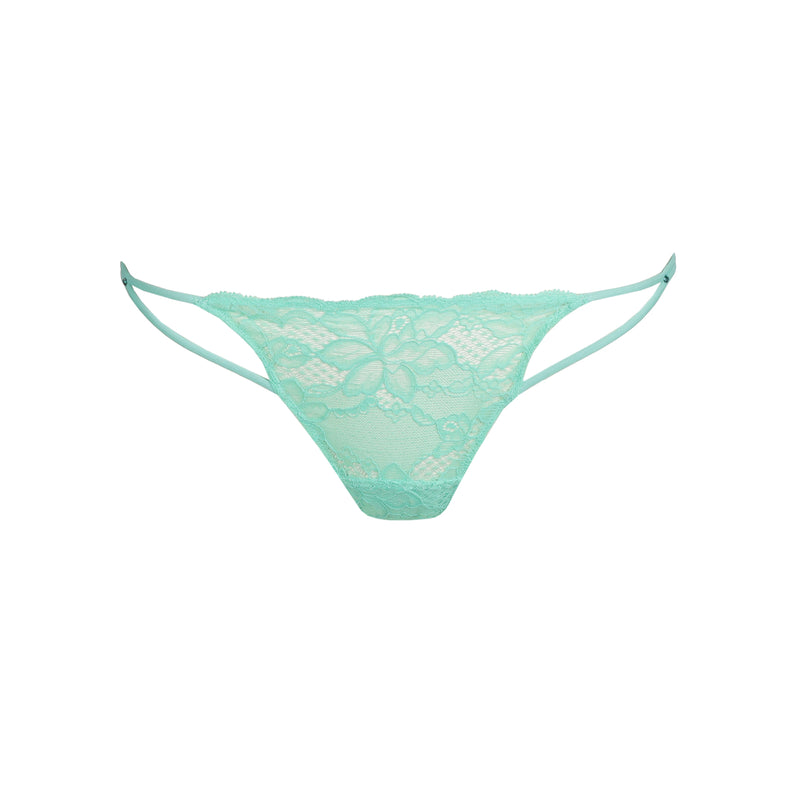 Amelia Mini Thong - Ocean Green
