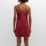 Sexy Cotton Slip - Deep Red