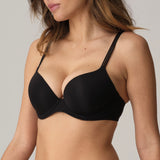 Louie Padded Push Up Bra - Black