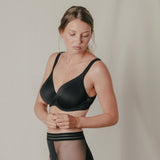 NuFit Moulded Full Cup Bra - Black