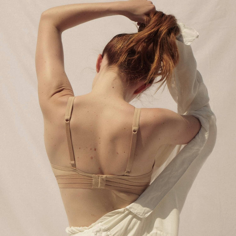Nufit Triangle Bra - Natural