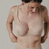 NuFit 3P Underwire Bra - Natural