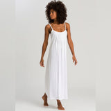 Juliet Spaghetti Nightdress 130cm - White
