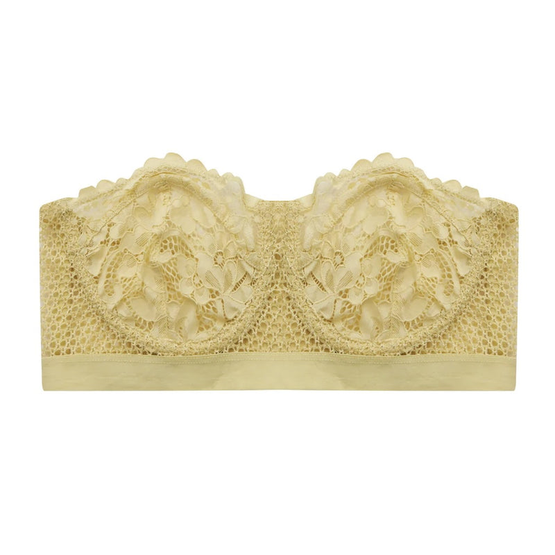 Petunia Strapless Bra - Lemongrass