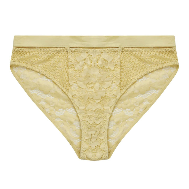 Petunia Bikini Brief - Lemongrass