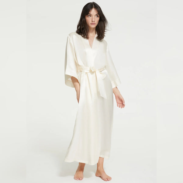 Mrs Long Robe - Creme