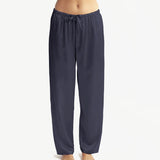 Silk Sleep Pant - Navy