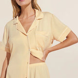Gisele Relaxed Short PJ Set - Sunrise/Ivory