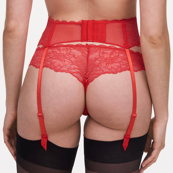 Waltz Suspender - Bright Poppy