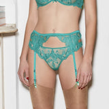 Lily Embroidered Garter