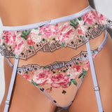 Card Embroidery Garter