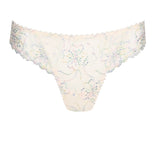 Jane Lace Thong - Boudoir Cream