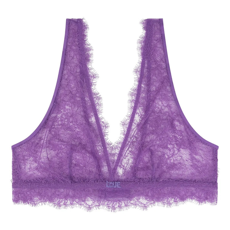 Cherie Lace Bralette - Purple
