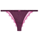 Charlotte Brief - Burgundy