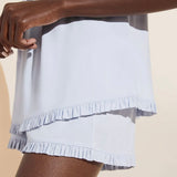 Gisele Ruffle Camisole and Short Set - Ice Blue