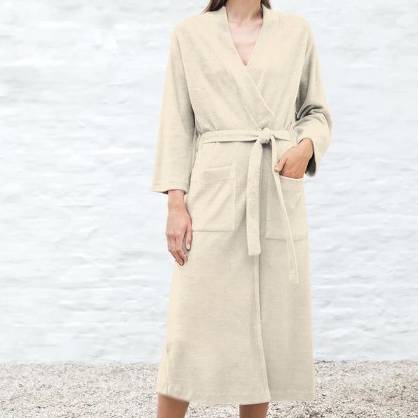 Luxe Off Duty Cotton Robe