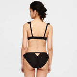 Abysse Padded Plunge Bra - Black