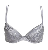 Tina Push Up Bra - Silver